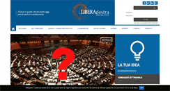 Desktop Screenshot of liberadestra.com